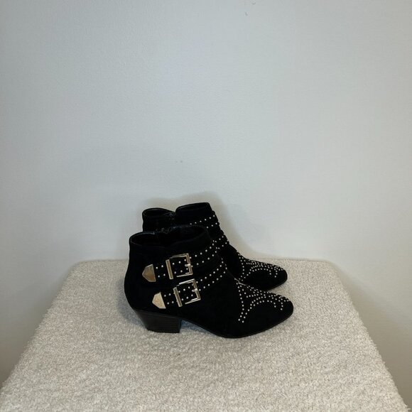 INC | Iliana Studded Western Ankle Booties - Picture 5 of 8